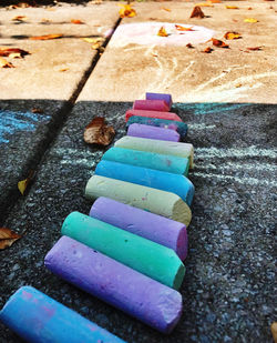 Sidewalk chalk art