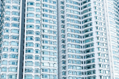 Low angle view of buildings in city