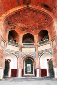 Facade of humayun tomb