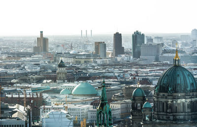 Aerial view of cityscape