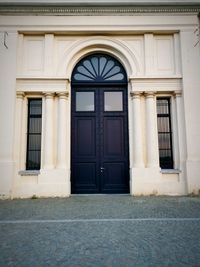 Exterior of historic building