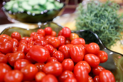 Close-up of tomatoes for sale