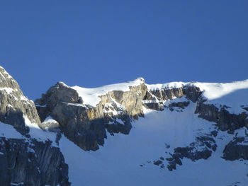 Winter hiking tour to pleisenspitze mountain, tyrol, austria