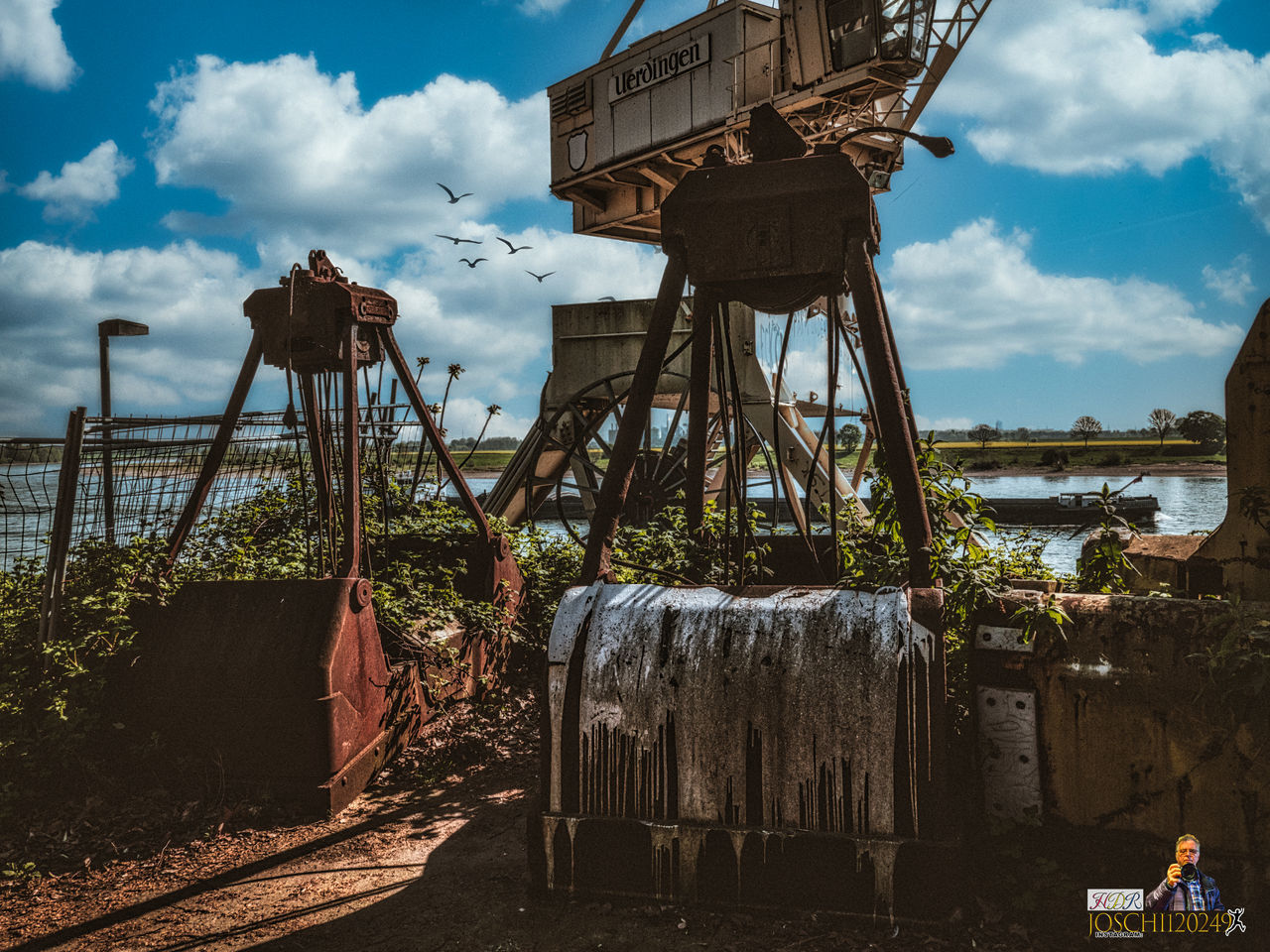 sky, cloud, nature, architecture, built structure, water, urban area, outdoors, day, tree, no people, industry, vacation, transportation, land