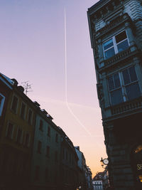 Low angle view of buildings against sky