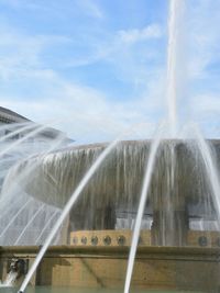 View of fountain