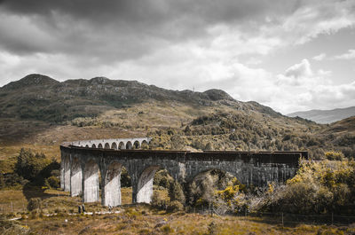 An old bridge in the scottish highlands