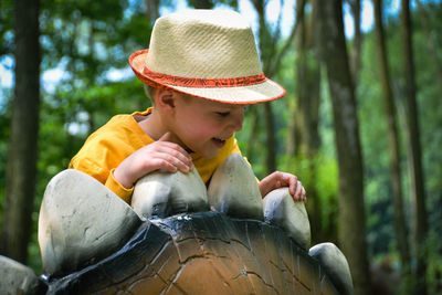 Good leisure for a child. teaching a child through play.