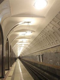 Illuminated subway