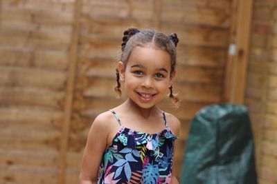 Portrait of a smiling girl