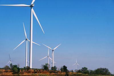 Wind turbines for power green energy