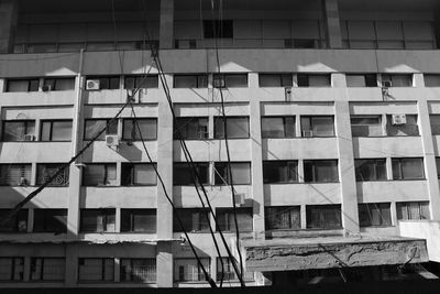 Low angle view of residential building