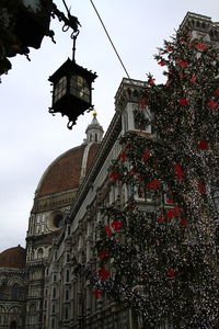 Low angle view of church against sky