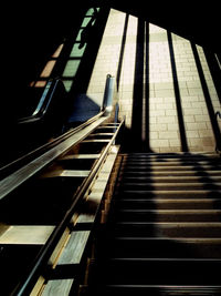 Low angle view of staircase