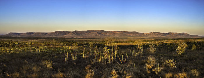 View of landscape against sky