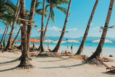 Scenic view of boracay island