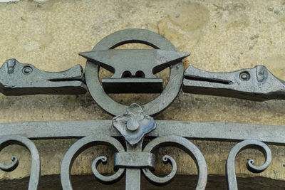 Close-up of metal
