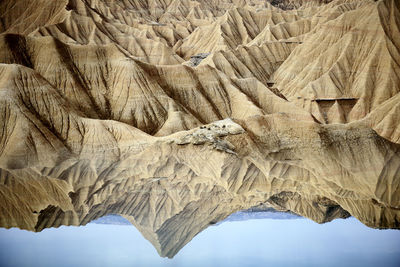 Desierto de bardenas reales, desert of bardenas reales navarra spain this particular rock formation