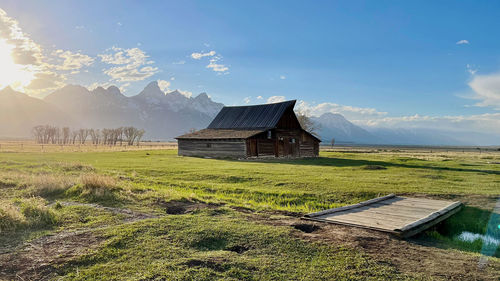 Lonely barn