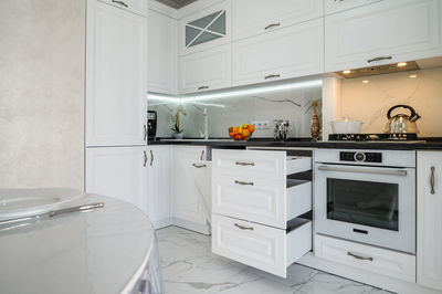 Interior of kitchen at home