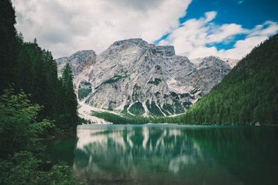 Prager wildsee in italy. 