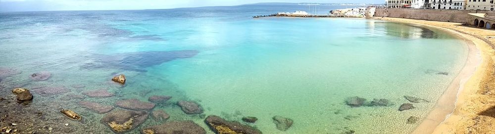 Scenic view of beach