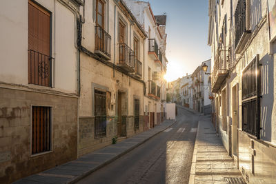 Buildings in city