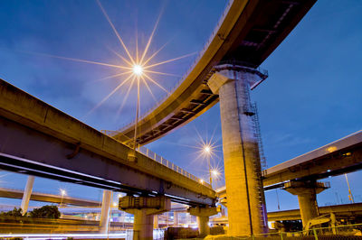 Low angle view of bridge