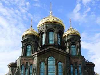 A church of resurrection in moscow region