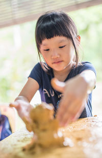 Portrait of girl