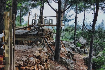 View of old building