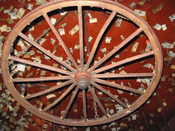 Close-up of wheel