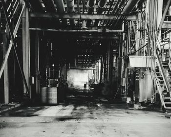 Interior of factory