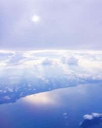 Aerial view of landscape