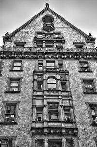 Low angle view of building against sky