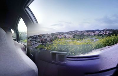View of landscape against sky
