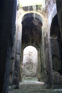 Archway of historical building