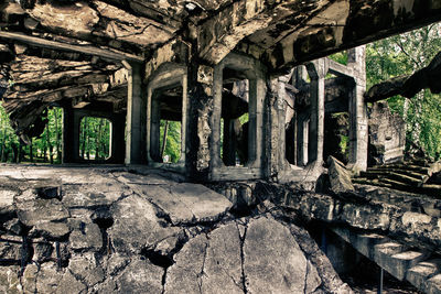 Old ruins of building