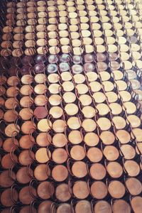 Full frame shot of tiled floor