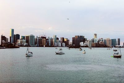 City skyline against sky
