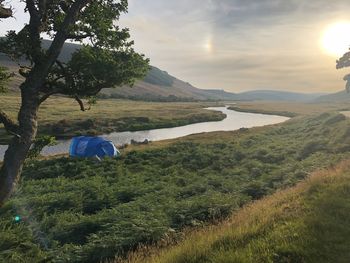 Wild camping in scotland