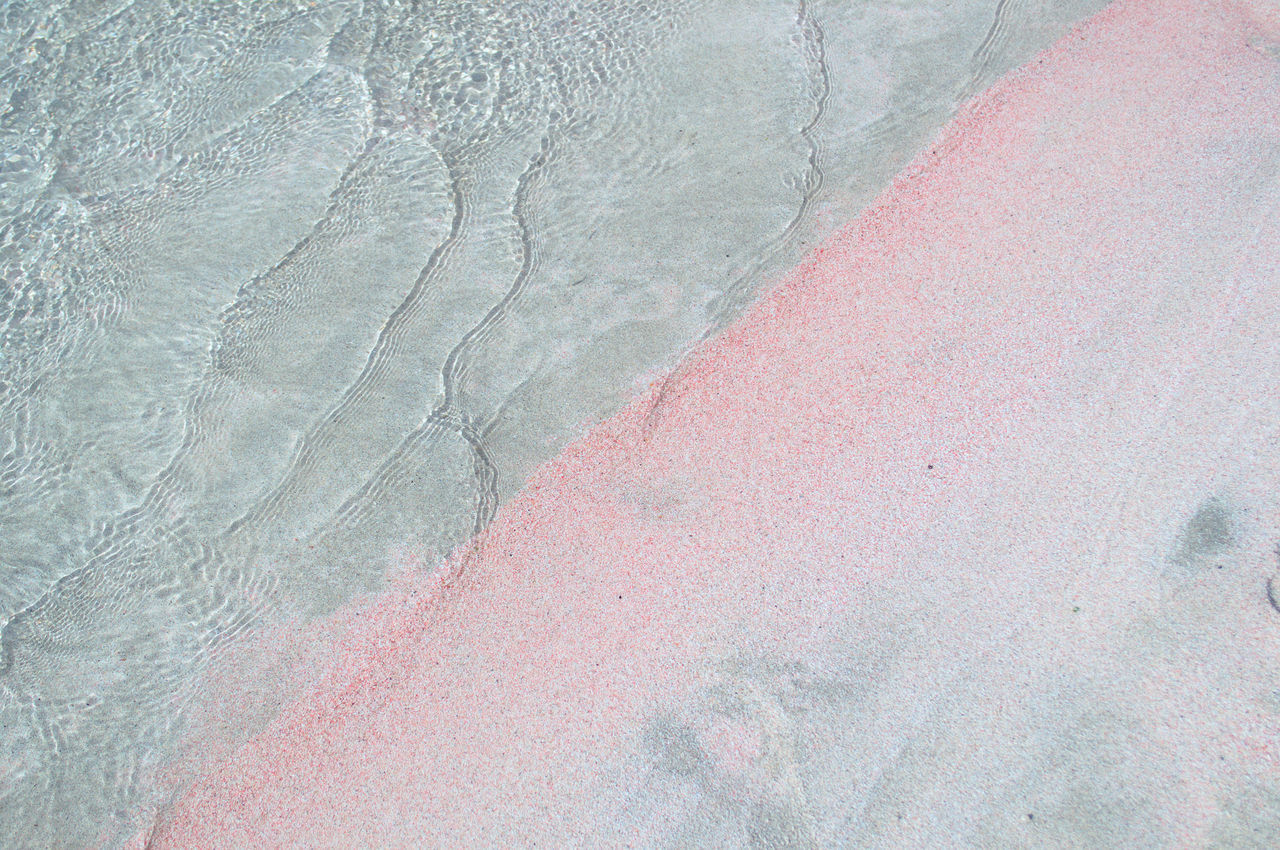 Pink sand beach