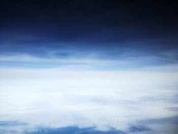 Scenic view of cloudy sky