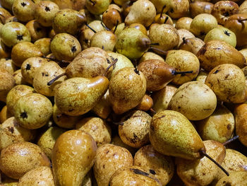 Full frame shot of onions for sale at market stall