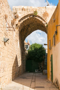 View of old building