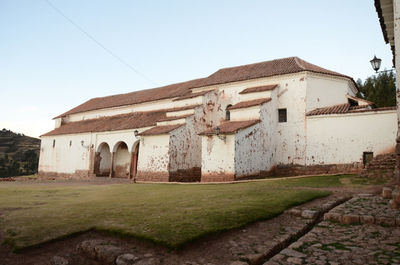 Built structure against the sky