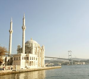 View of a building at the waterfront