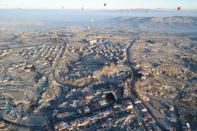 Aerial view of cityscape