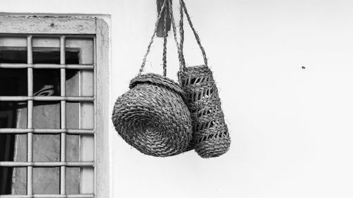 Close-up of rope hanging