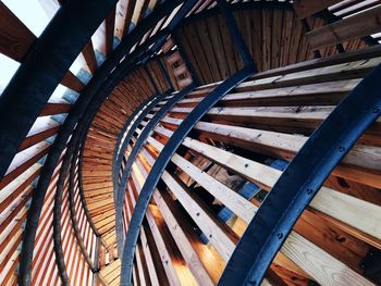 Low angle view of staircase